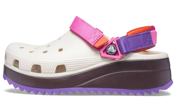Crocs Crocs Classic Clog Clogs Unisex White Pink Purple