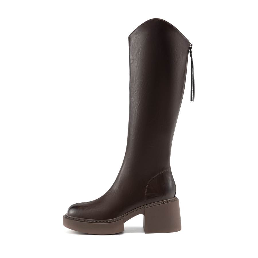 AOKANG AOKANG Knee high Boots Women's Coffee