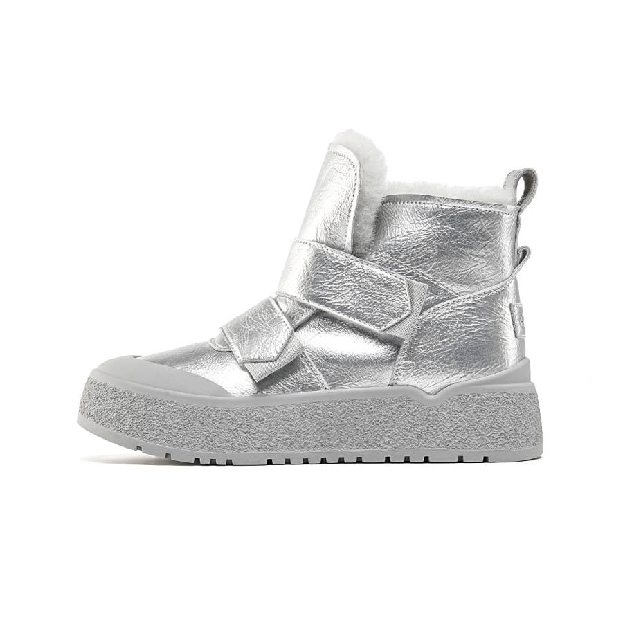 EBLAN EBLAN Snow Boots Women's Silver