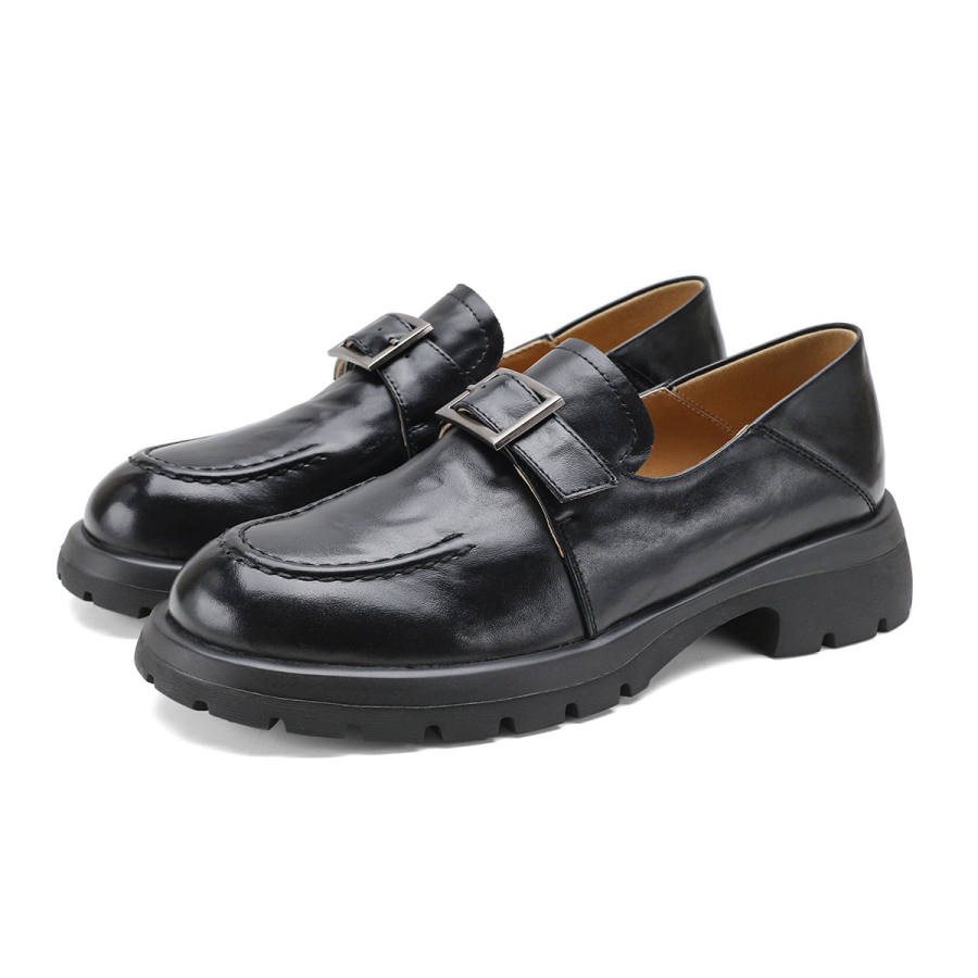 Safiya Top Grain Cow Leather Loafers Women's