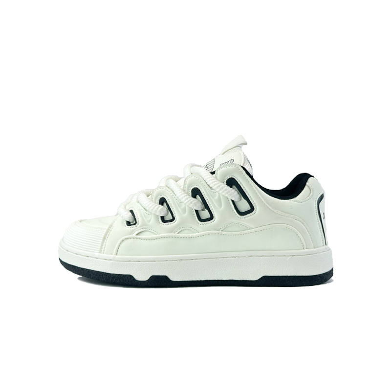 ZUIBANG Microfiber Leather Slip Resistant Lightweight Non slip Lightweight Low top Skateboard Shoes Unisex