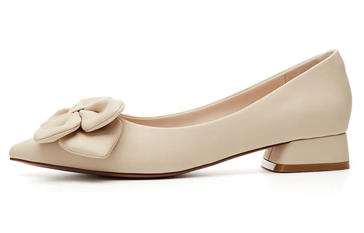 DAPHNE DAPHNE Pu Block Heel Mary Jane Shoes Women's