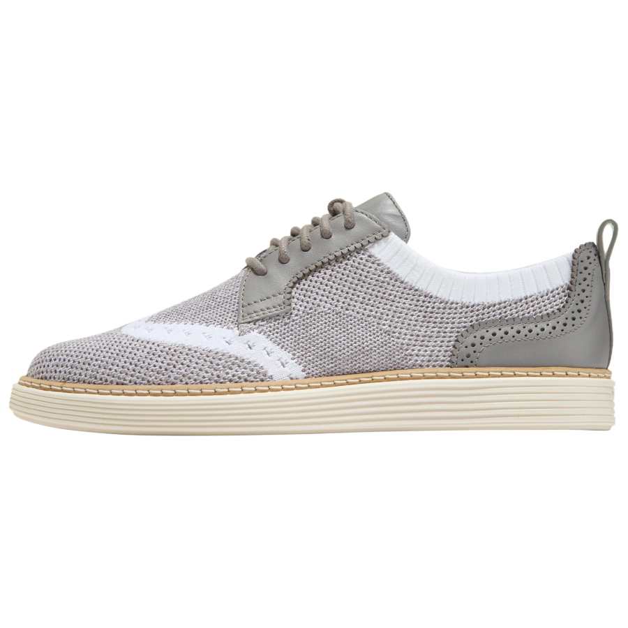 COLE HAAN Cow Leather Low top Skateboard Shoes Women's Gray