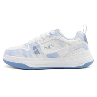 MESUCA Low top Skateboard Shoes Unisex White Blue