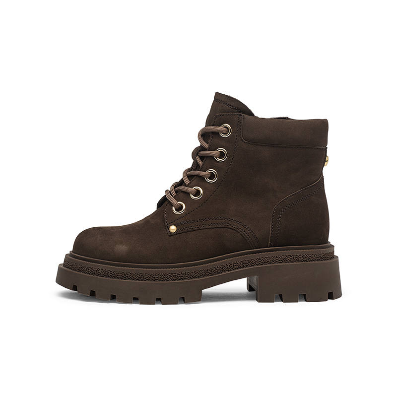 Coup De Foudre Short Combat Boots 5.5cm Women's