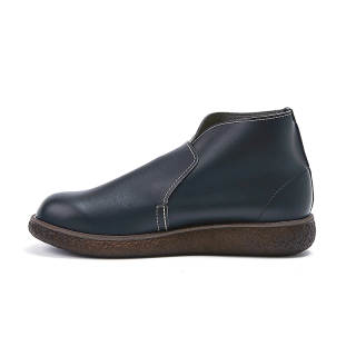 BAKERLOO Microfiber Leather Ankle Boots Women's Black