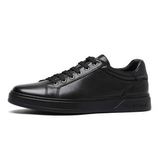 ELLE HOMME Top Grain Cow Leather Low top Stylish Skateboarding Shoes Men's