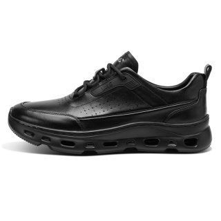 LAILE Water Float Top Grain Cow Leather Cushioning Breathable Coverage Height Increasing