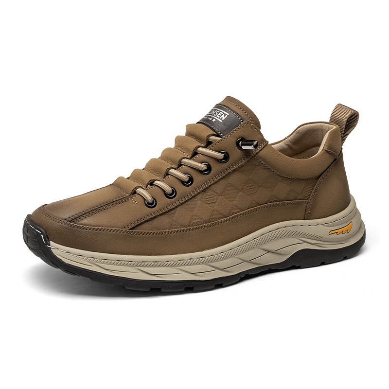 Mulinsen Microfiber Leather Low top Casual Shoes Men's