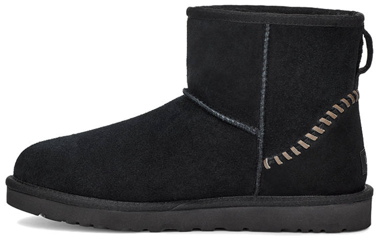 UGG UGG Classic Mini Deco Suede Boot 'Black'