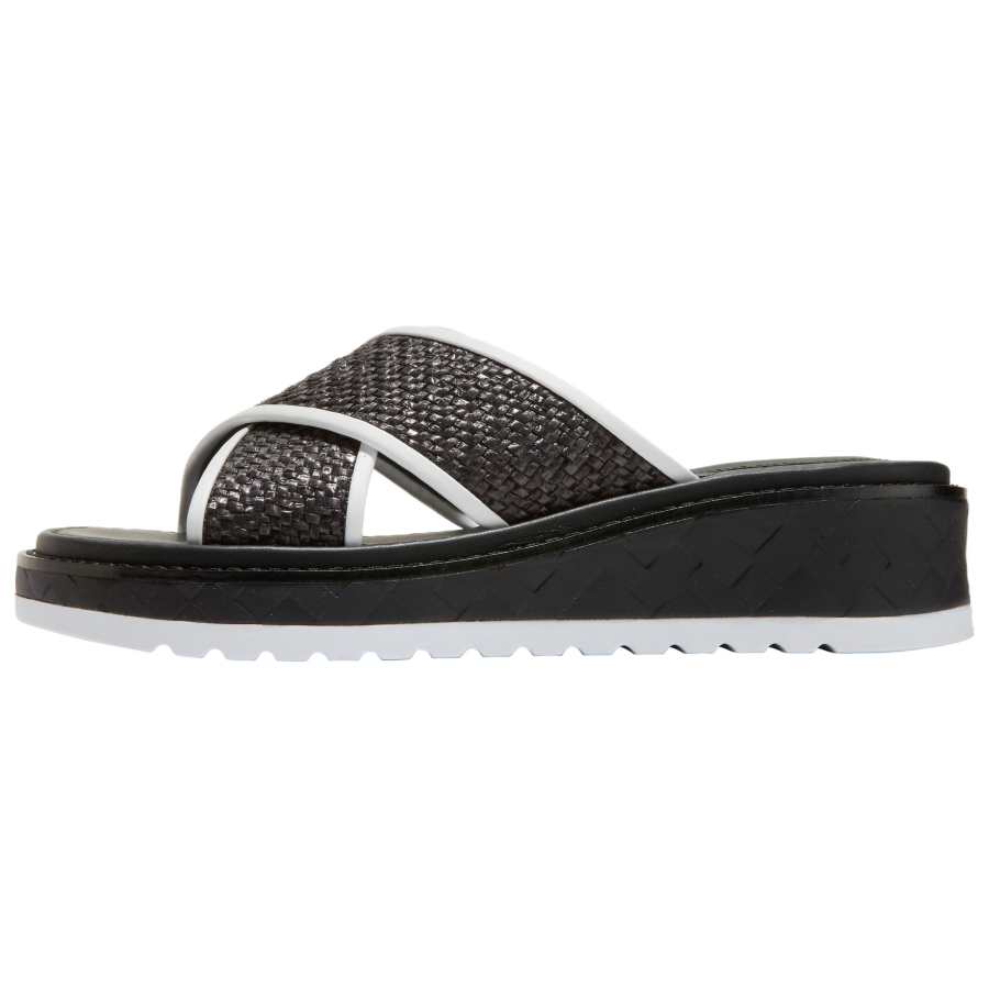 COLE HAAN Slip Resistant Slide Slippers Women's Black
