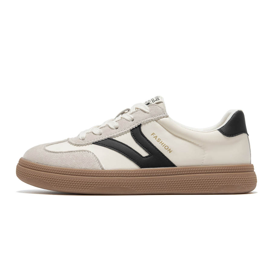 Spider King Casual Shoes Women's Beige Black