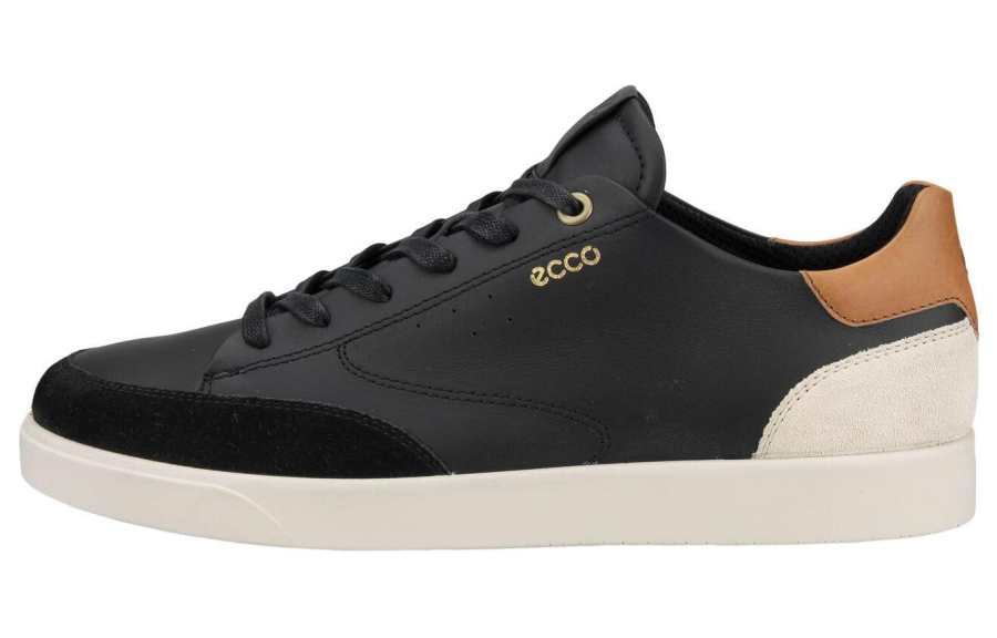 Ecco Slip Resistant Abrasion Resistant Low top Casual Shoes Women's Black