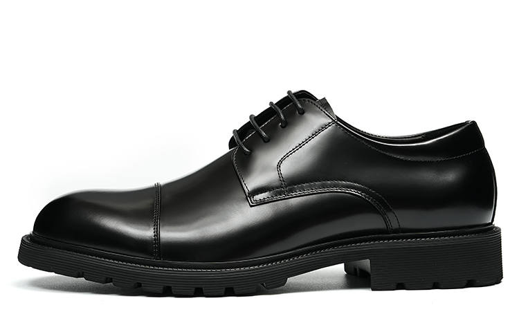 ASTON M.JAZZ Top Grain Cow Leather Casual Shoes Men's