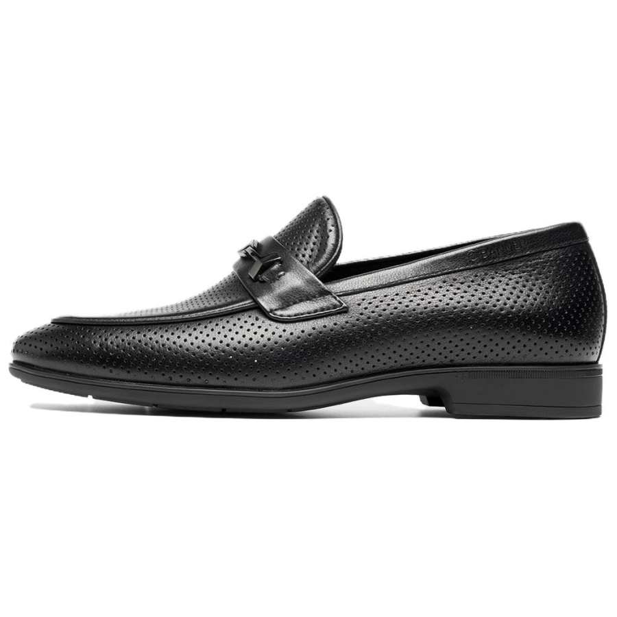 C°BANNER Cow Leather Casual Shoes Men's Black