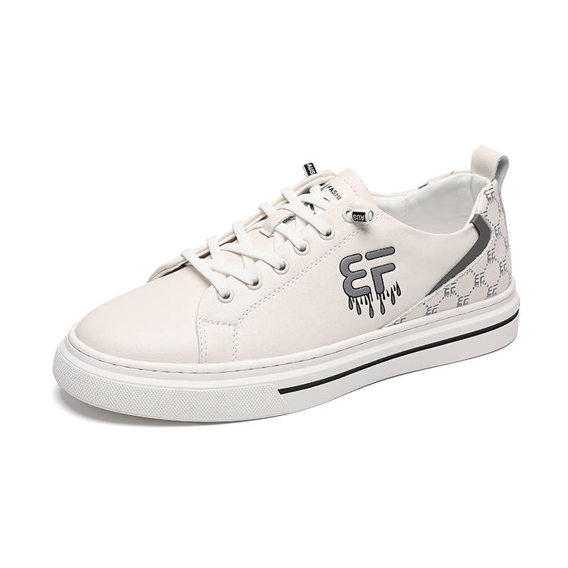 XIMO BULL Cow Leather Low top Skateboard Shoes Men's