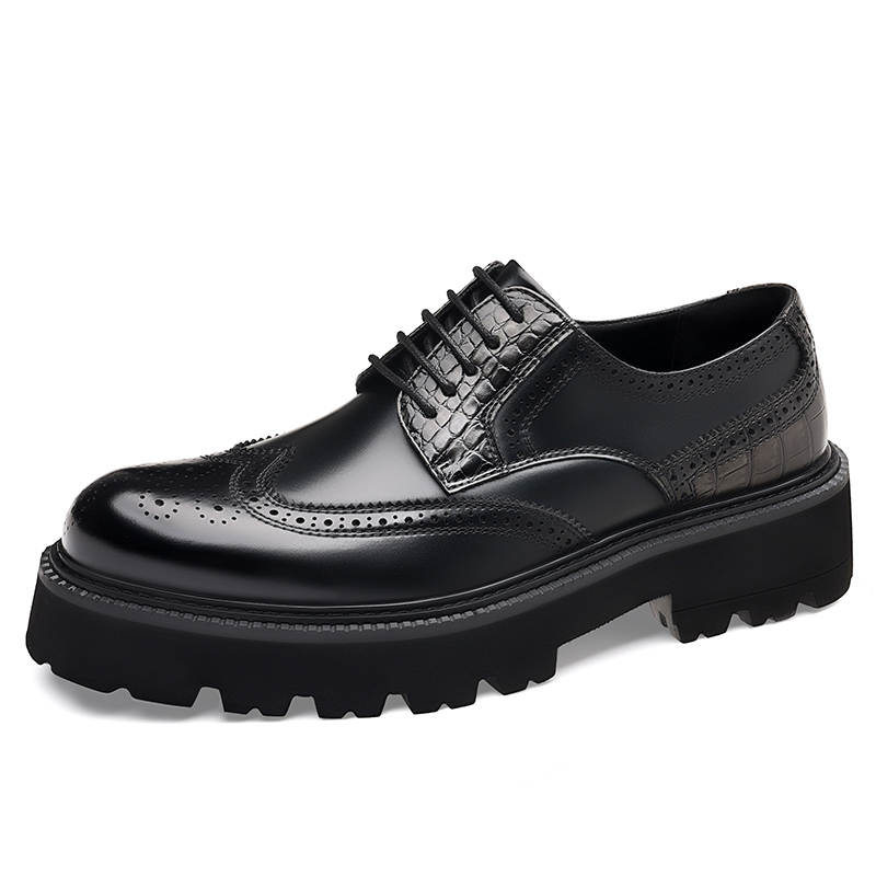 PEHL PEHL Cow Split Leather Men's Casual Leather Shoes