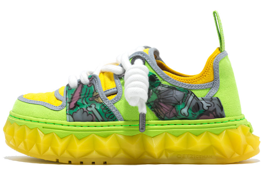 OETZI Wotto Artist x OETZI Fabric Coverage Height Increasing Coverage Height Increasing Low top Skateboard Shoes Unisex