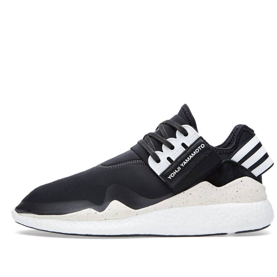 Y-3 Y 3 Slip Resistant Abrasion Resistant Slip Resistant Abrasion Resistant Low top Casual Shoes Men's Black White