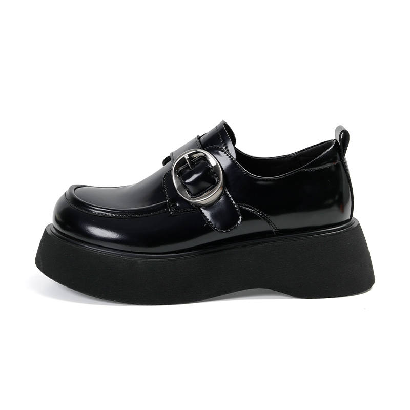 BOJUEMAO Loafers Women's Black/Ecru
