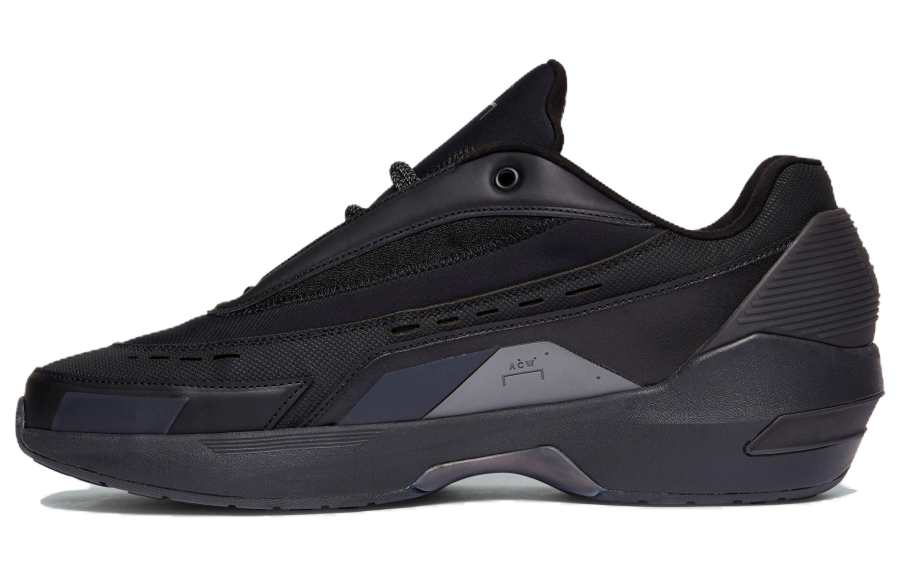 A-COLD-WALL* A COLD WALL* Leather Low top Casual Shoes Men's Black
