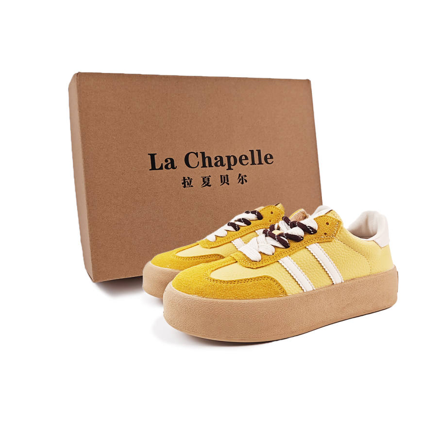 La Chapelle Cheese Cheeses Small Butter German Army Trainers, Height Increasing Versatile Synthetic Leather