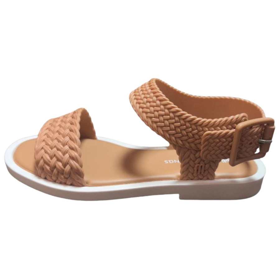 Melissa MELISSA Plastic One Strap Sandals Women's Brown