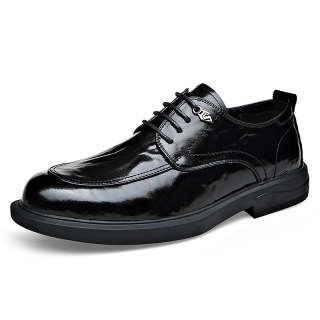 KAQIAODI Dress Shoes Men's Low Top Black
