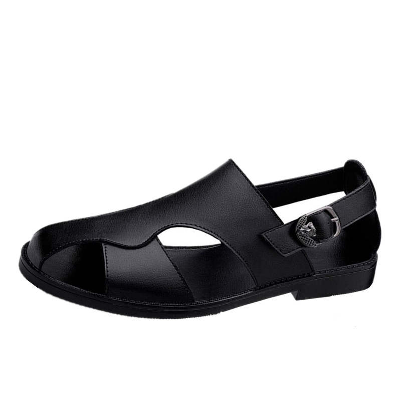 GONGNIULEITING GONGNIULEITING Beach Sandals Men's Black