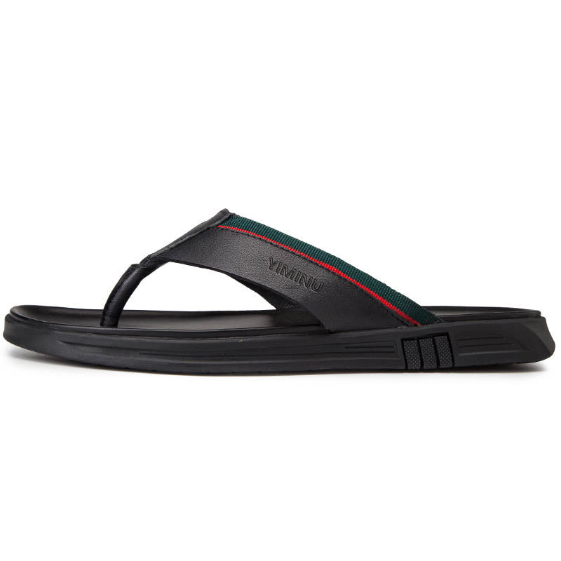 YIMINU Rubber Sole Abrasion Resistant Abrasion Resistant Flip Flops Men's