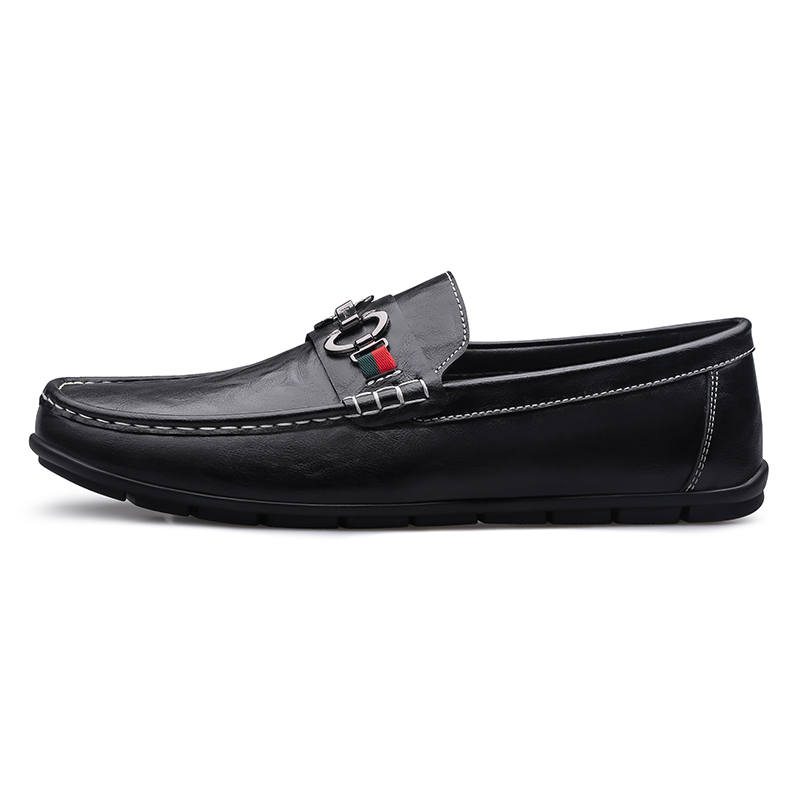CITONGXIANSHENG Cow Split Leather Casual Shoes Men's
