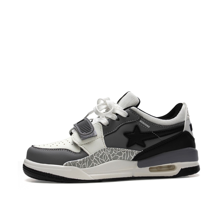 BURCOME Shooting Stars Collection Low top Skateboard Shoes Unisex