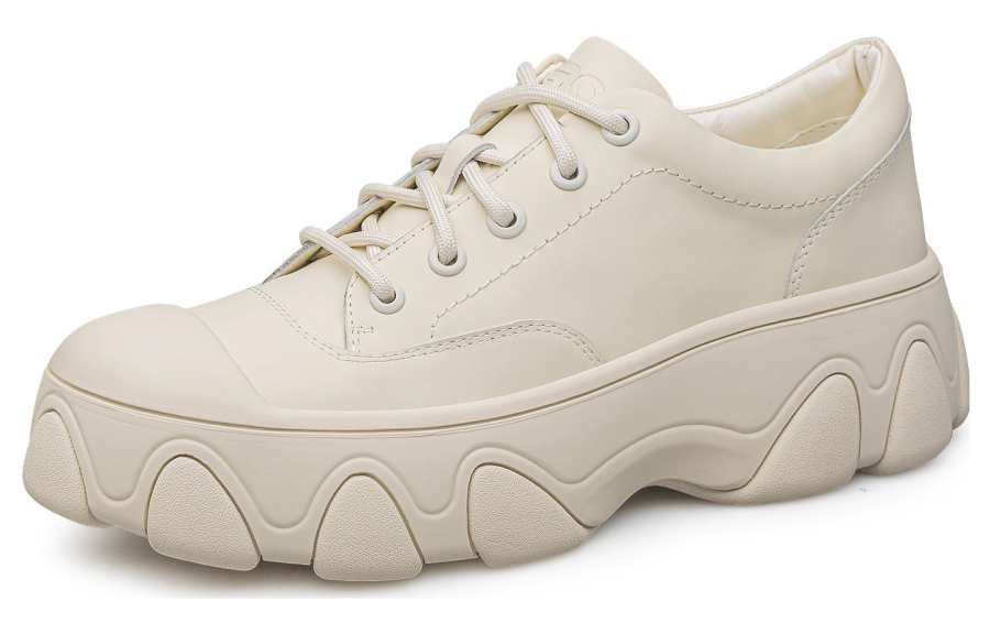 ZRO Slip Resistant Low top Casual Shoes 5cm Women's