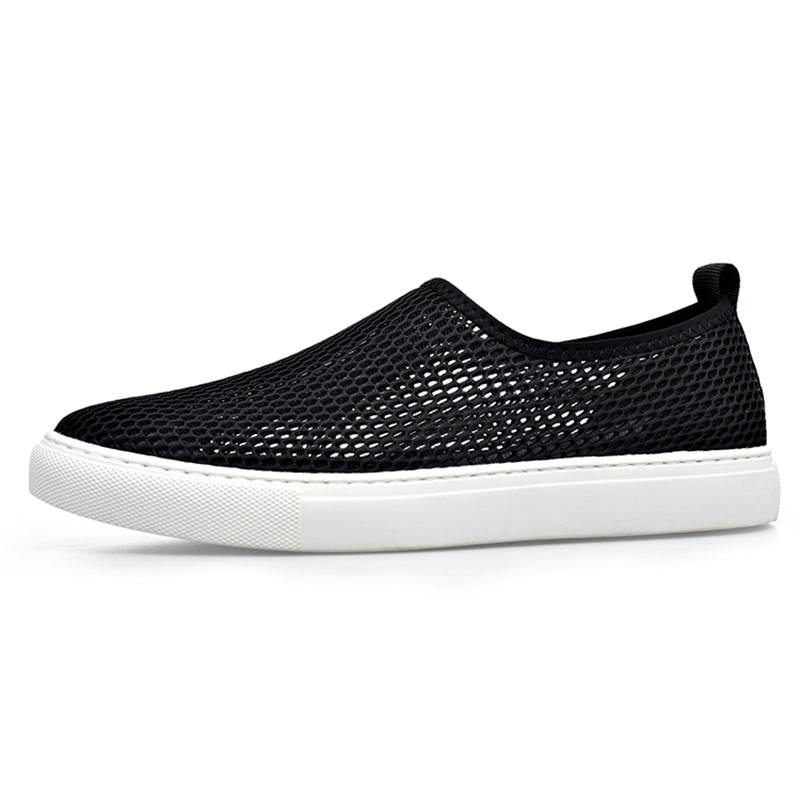 LUOMAIKE Fabric Casual Shoes Men's Black