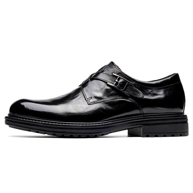 LAORENTOU Dress Shoes Men's Low Top Black/Brown