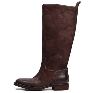 Dreambox Dreambo Horse Leather Knee high Boots Women's