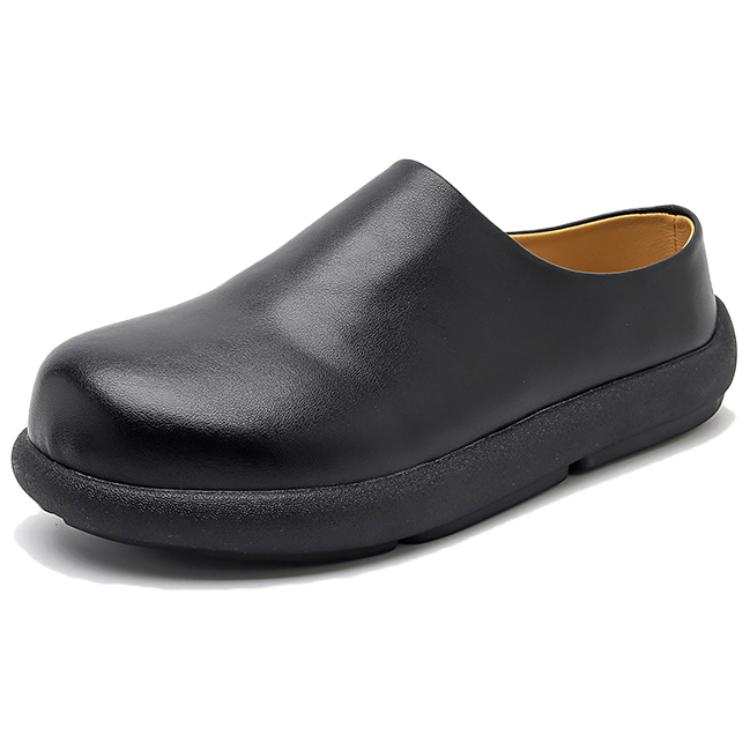 WEISHIBANGWEI Microfiber Leather Height Increasing Low top Casual Shoes Unisex Black