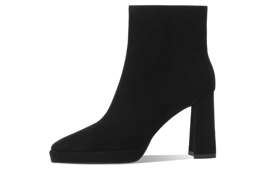 BOERDIQI Shearling Ankle Boots 9cm Women's