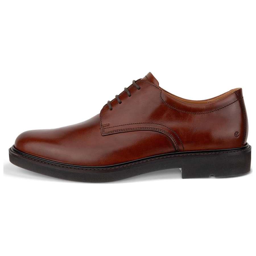 Ecco Ecco Leather Dress Shoes Men's Brown