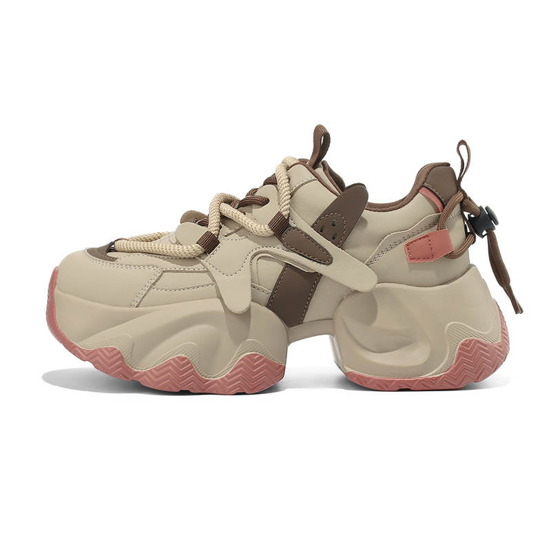 DAPHNE DAPHNE Artificial Leather Low top Chunky Sneakers Women's