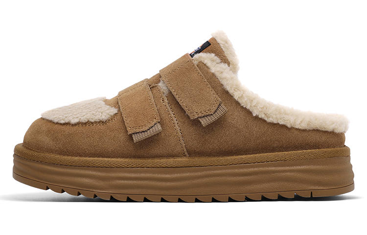 Dickies Dickies British Style Comfortable Versatile, Outdoor Height Increasing Platform Thermal Fleece Lined Yellow Boots