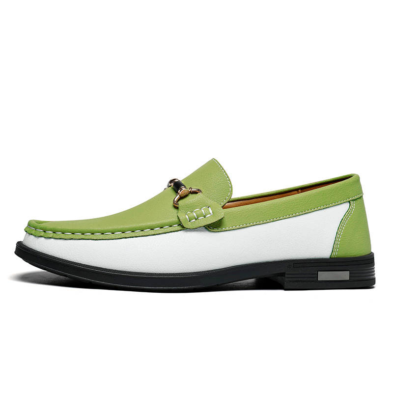 GONGNIULEITING Cow Leather Casual Shoes Men's