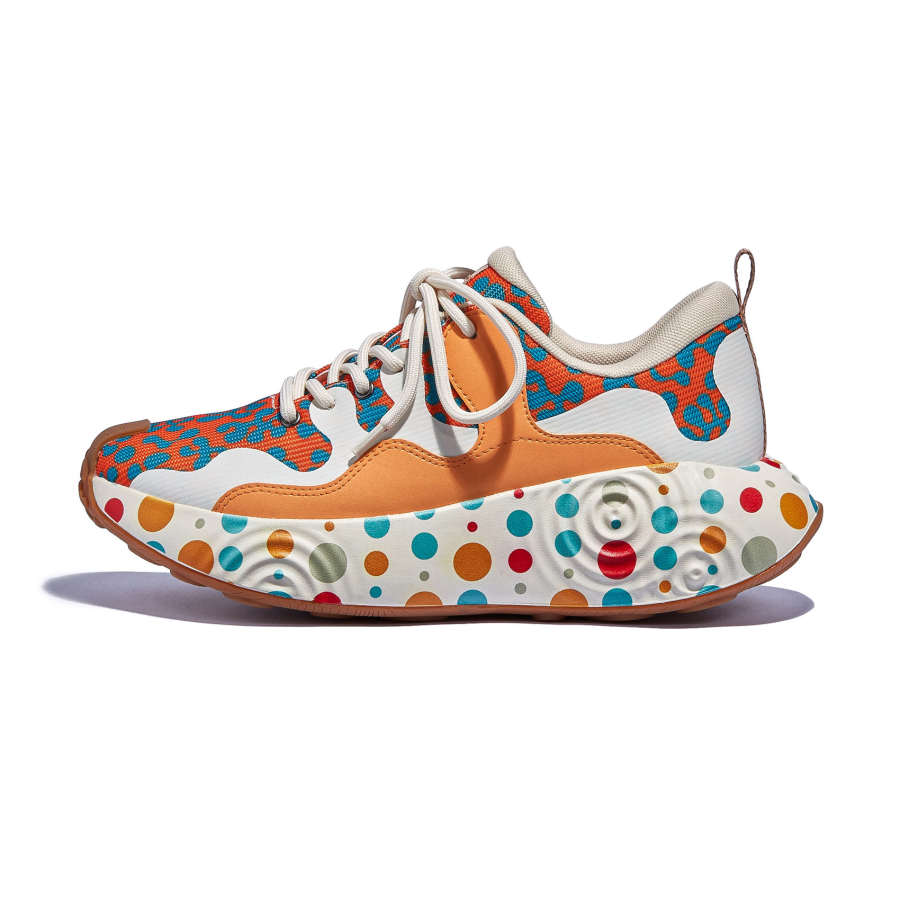 U.IN Painted Travel Shoes Camouflage 2 Brava 3 Polka Dot Plant Casual Shoes Women's