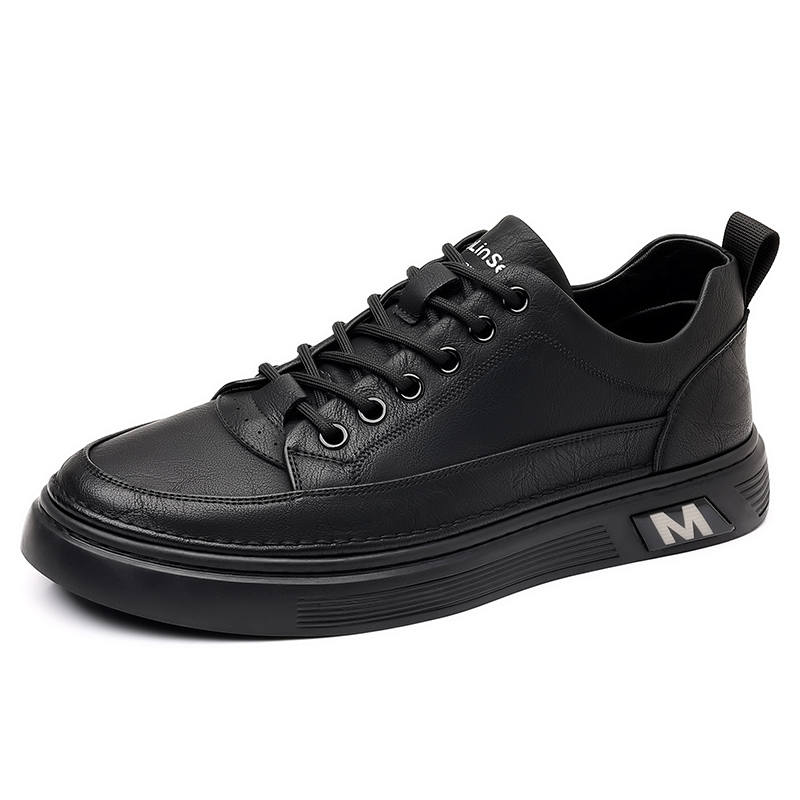 POPULAR ROUSE PR Microfiber Leather Slip Resistant And Breathable Low top Skateboard Shoes Men's