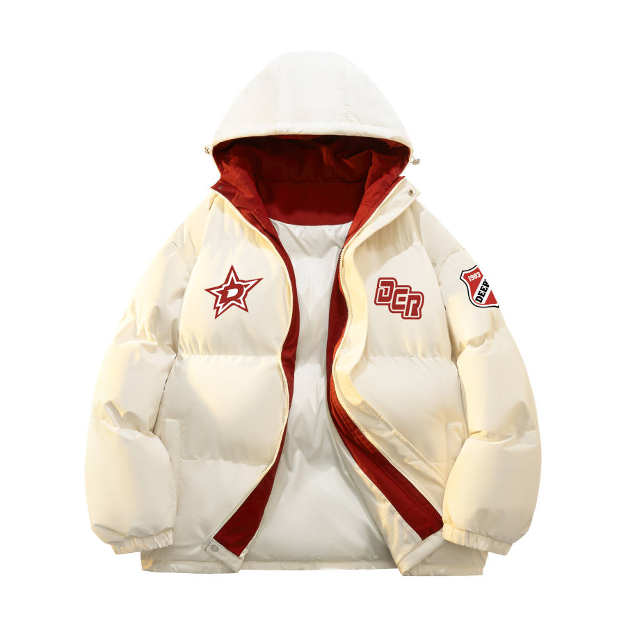 DEERWAY DEERWAY Puffer Jackets Unisex Hooded Thickened