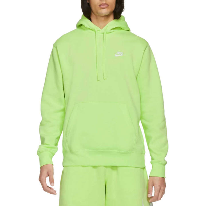 Nike Nike Sweatshirts Men's Light Lemon Yellow/Light Lemon/White Hooded Moderate