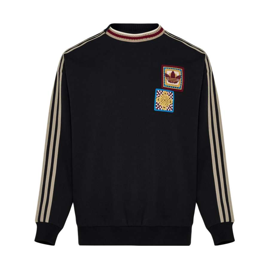 Adidas Originals CRAFTED CREWNECK JUMPER Sweatshirt Unisex