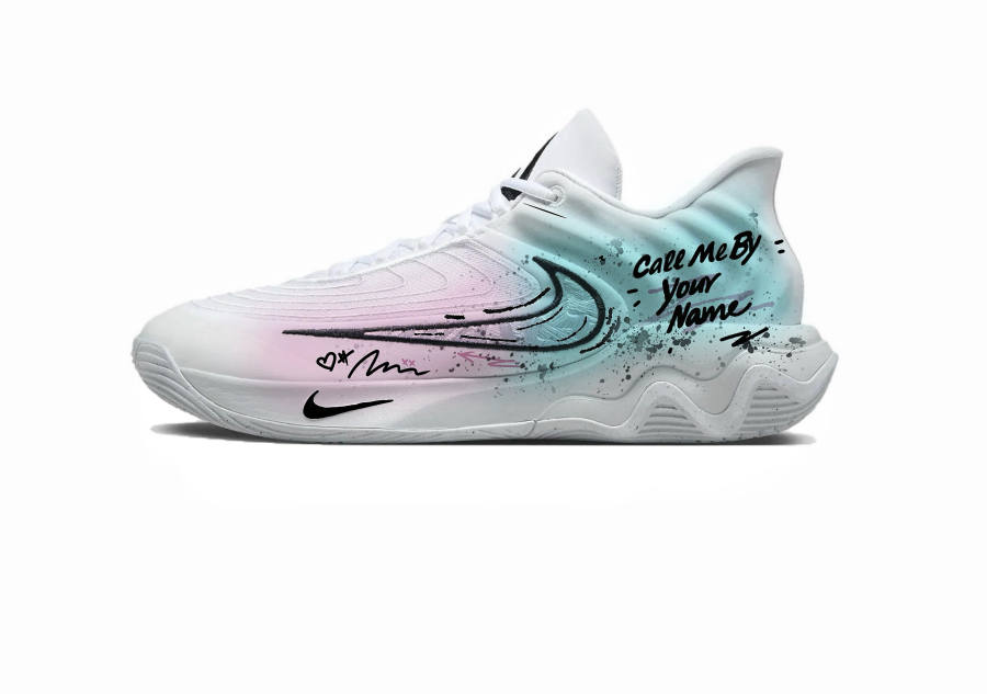 Nike Nike Giannis Immortality 4 Fabric Coverage Low top Basketball Shoes Men's Pink Green
