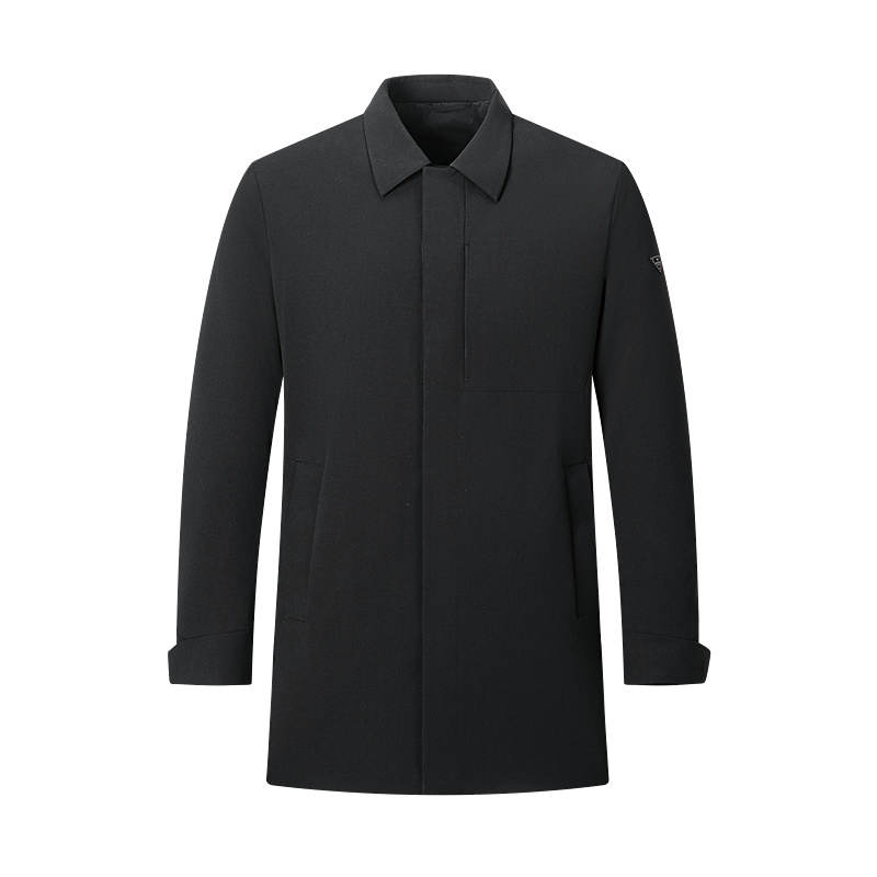 SEPTWOLVES SEPTWOLVES Trench Coats Men's Lapel Thickened