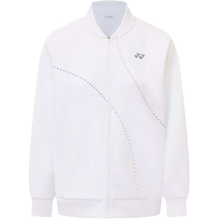 YONEX Jackets Women's Ecru Baseball Collar Moderate Other